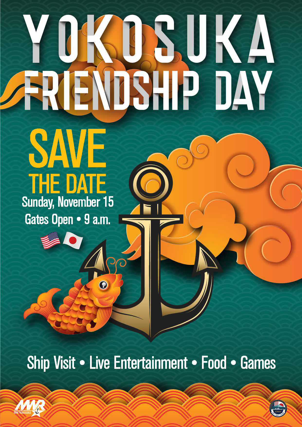 YOKOSUKA FRIENDSHIP DAY - SAVE THE DATE