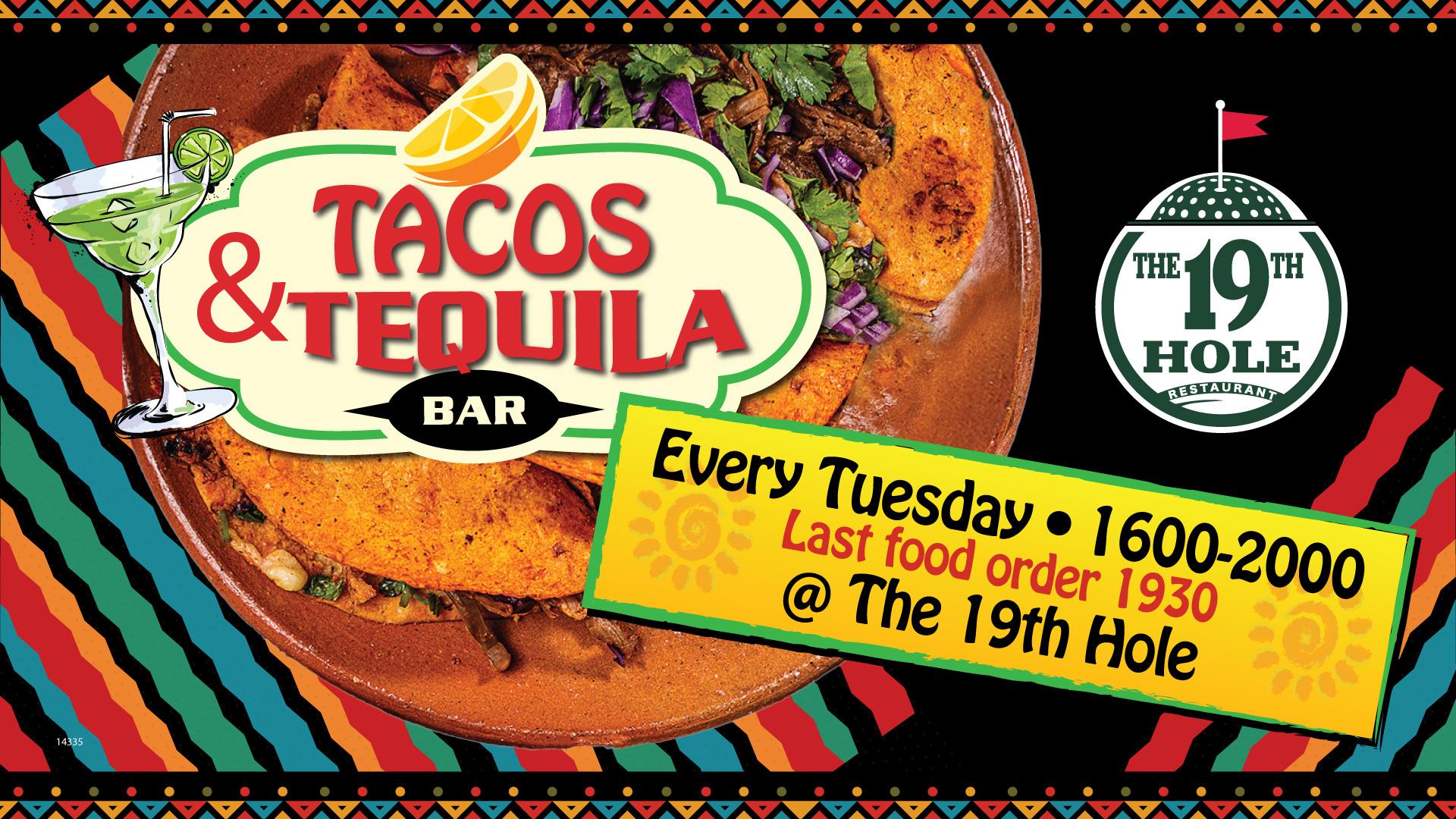 Tacos & Tequila Weekly Special Flyer 